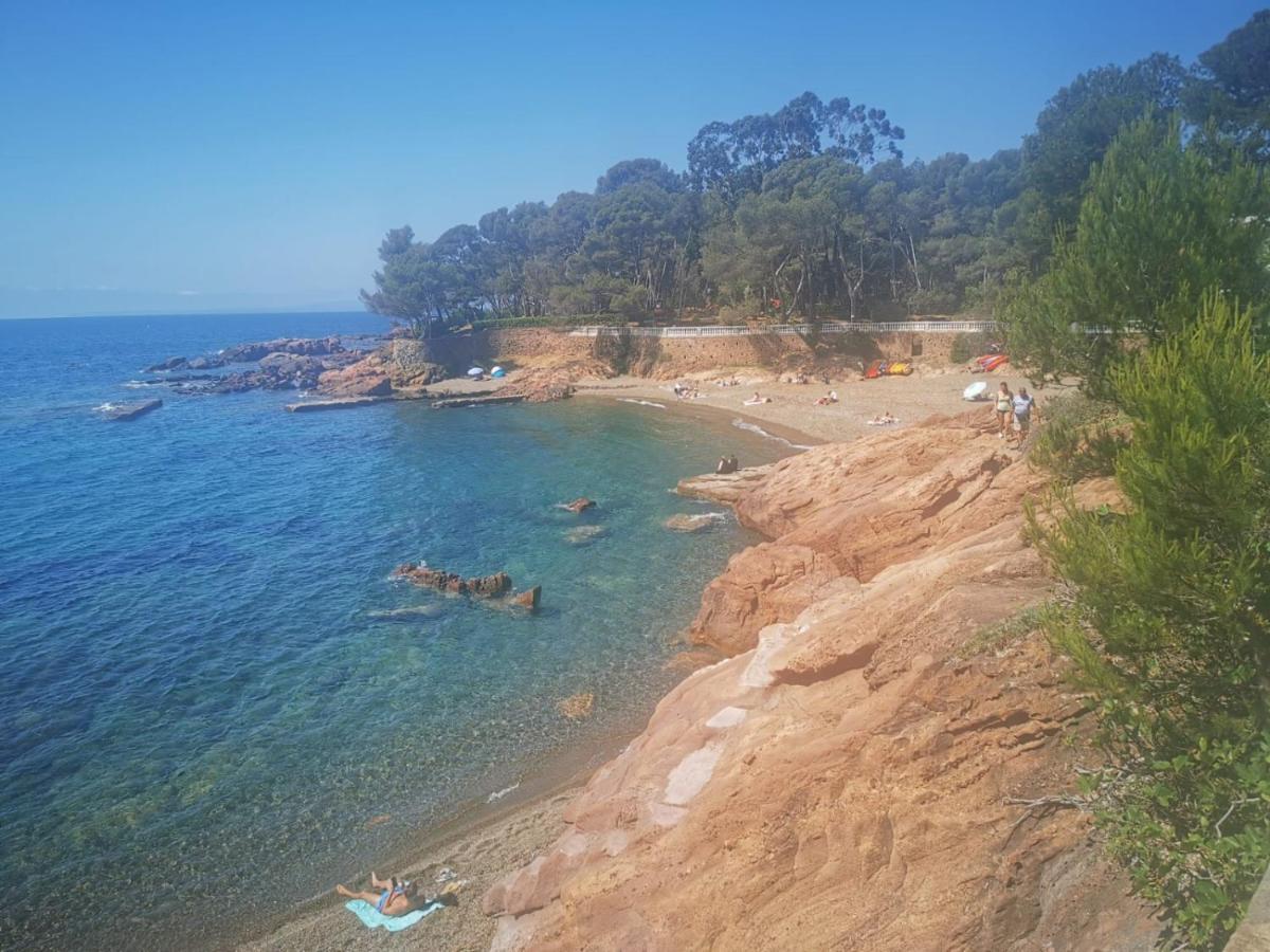Mobil Home Neuf Camping L Ile Dor Plage St Raphael Avec Piscine Saint-Raphaël 外观 照片